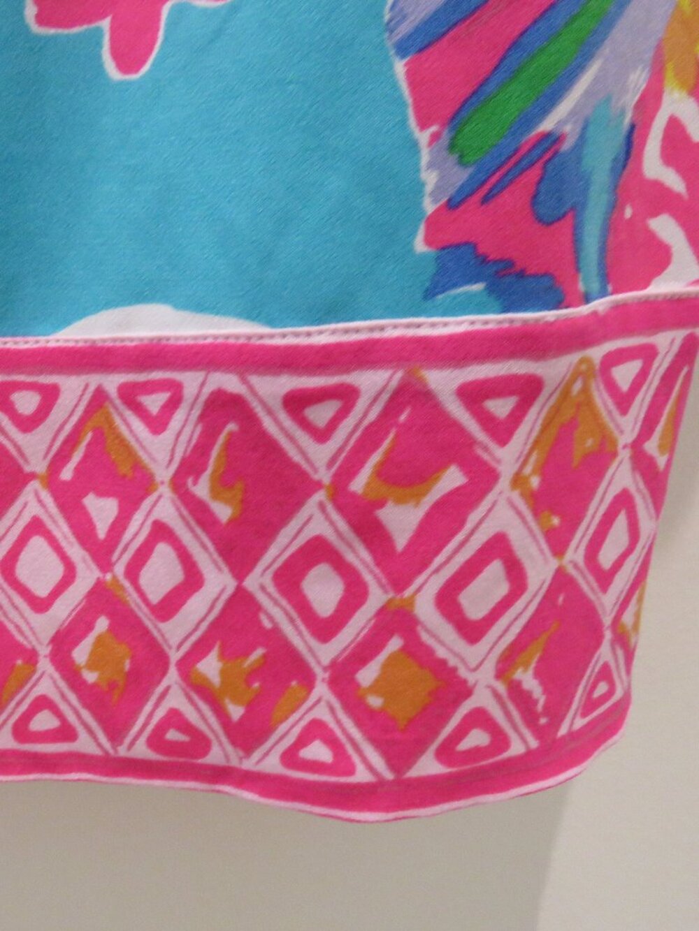 LILLY PULITZER Fairfield Tunic Dress Sea Blue Summer Haze Small Preppy Bright - Picture 10 of 15
